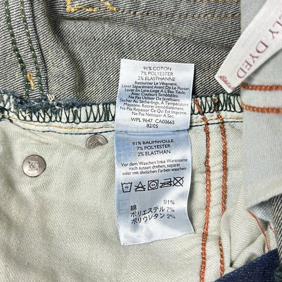 Eddie Bauer Jeans Women 2 (28x32.5) Boot Cut Curvy Through Hip Mid Rise Blue - Picture 14 of 16